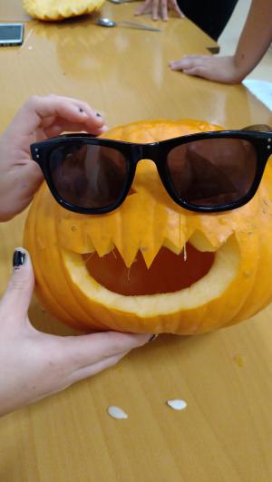 Halloweenské dýně